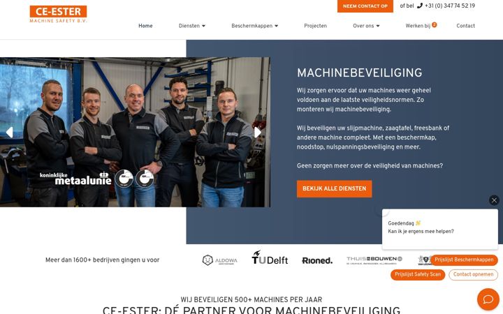 Screenshot of machinesbeveiligen.nl