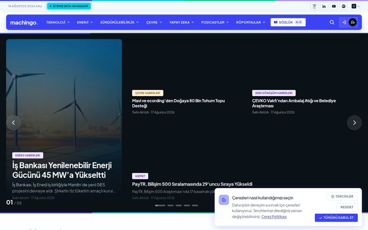 Screenshot of machingo.com