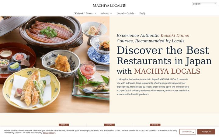 Screenshot of machiyalocals.com