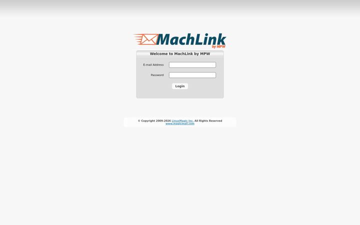 Screenshot of machlink.com