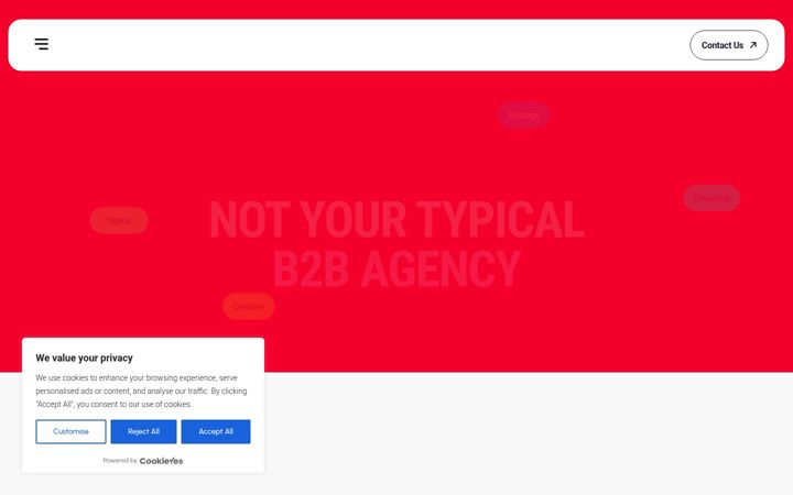 Screenshot of machmediagroup.com