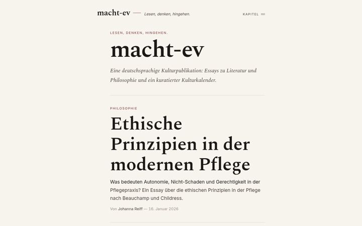 Screenshot of macht-ev.de