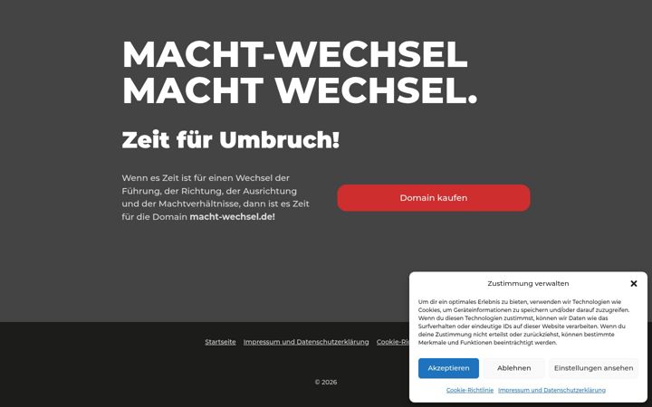 Screenshot of macht-wechsel.de