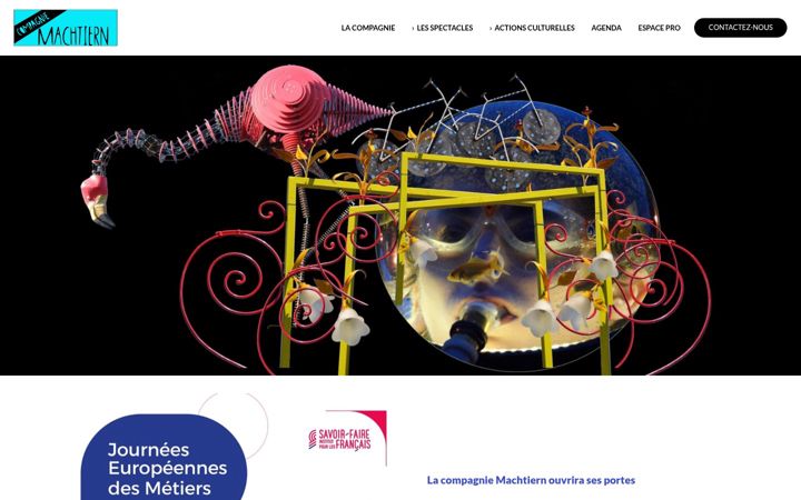 Screenshot of machtiern.org