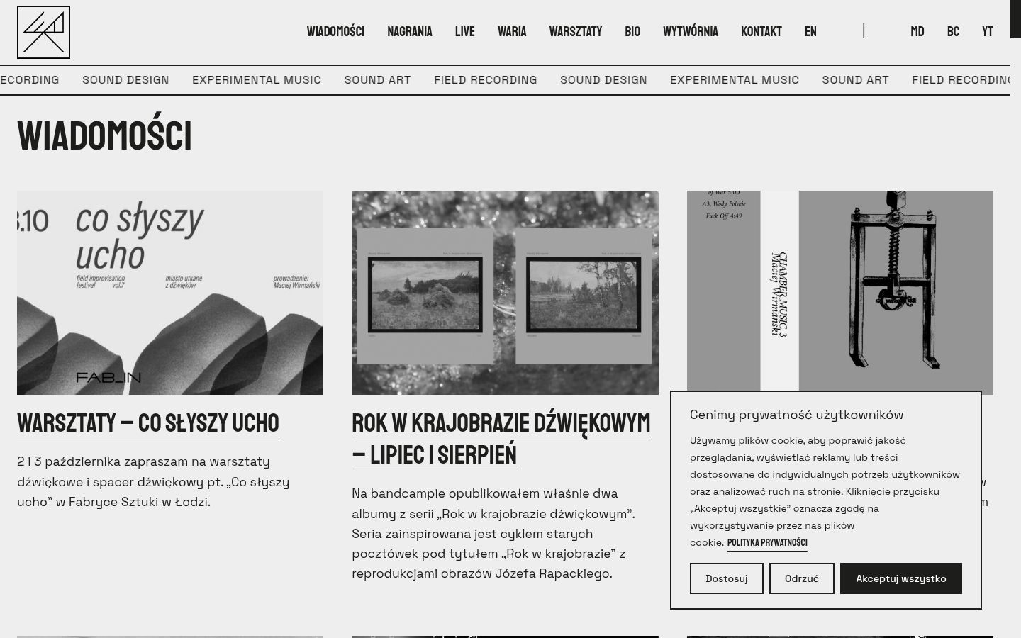 Snímka obrazovky banera súhlasu zobrazeného pred akoukoľvek interakciou