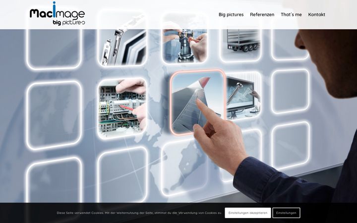 Screenshot of macimage.ch