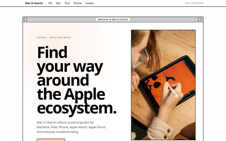 Screenshot of macinsearch.com