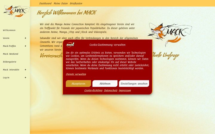 Screenshot of mack-world.org