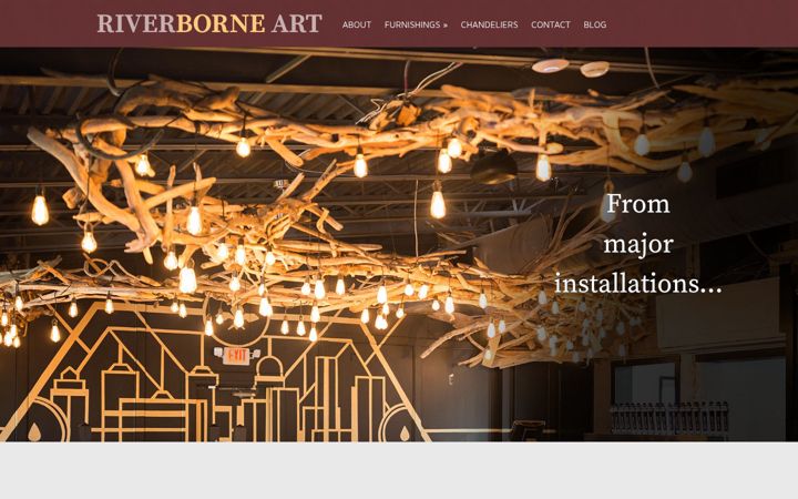 Screenshot of mackdrydenart.com