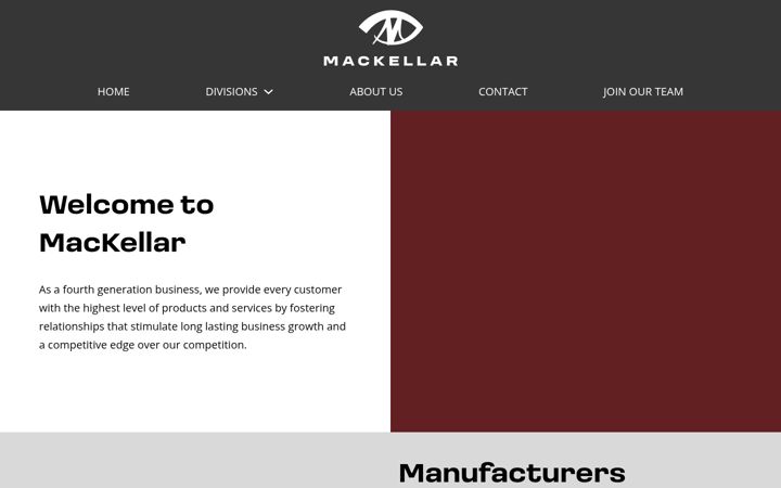 Screenshot of mackellar.com