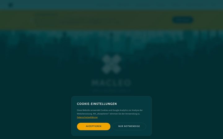 Screenshot of macleo.de