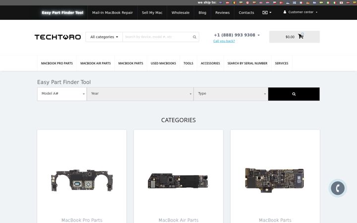 Screenshot of macnest.com