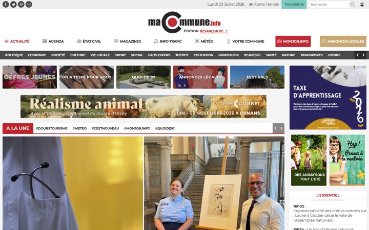 Screenshot of macommune.info