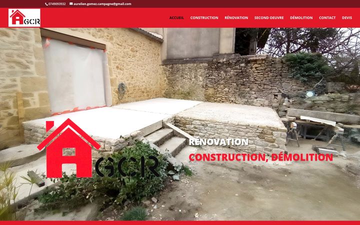 Screenshot of maconnerie-agcr.fr