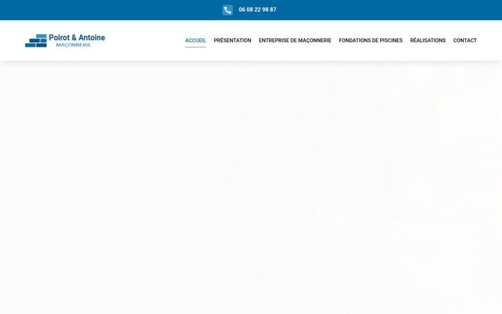 Screenshot of maconnerie-gerardmer.com
