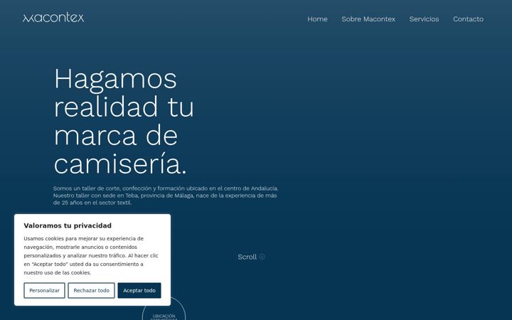 Screenshot of macontex.es