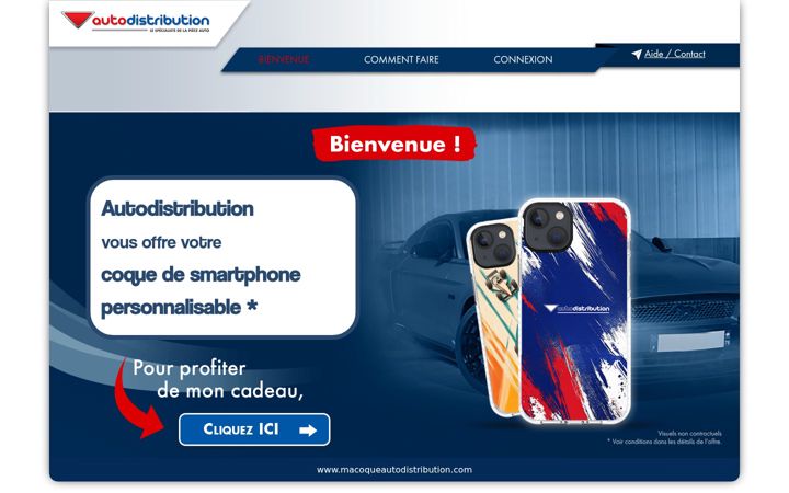 Screenshot of macoqueautodistribution.com