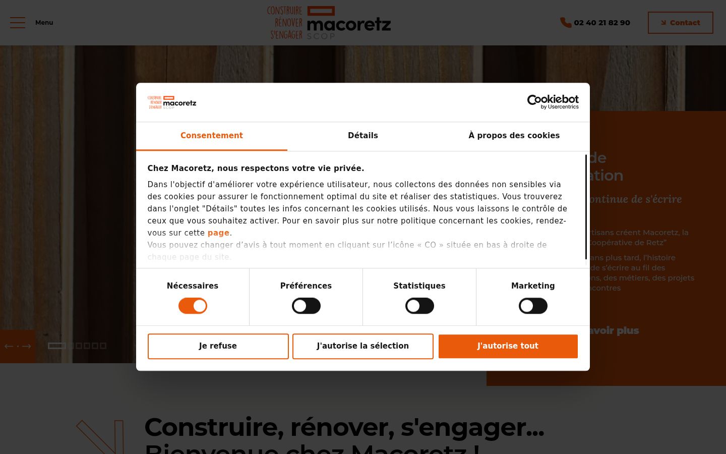 Sutikimo reklamjuostės, rodytos prieš bet kokią sąveiką, ekrano kopija