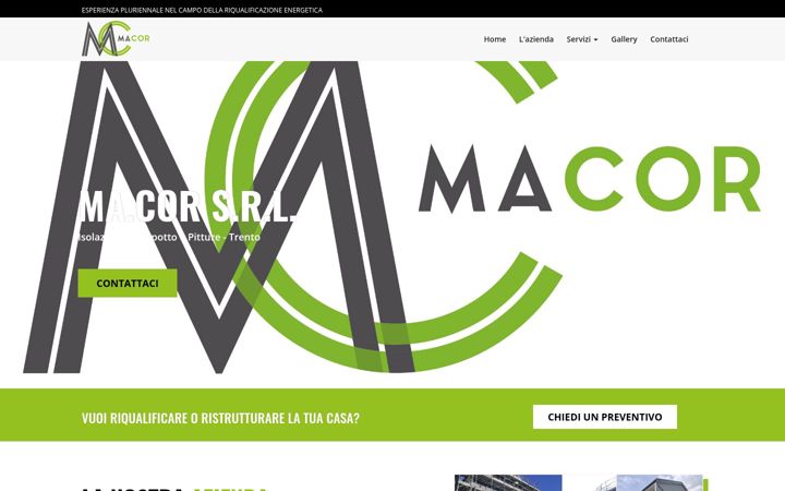 Screenshot di macorisolamento.it