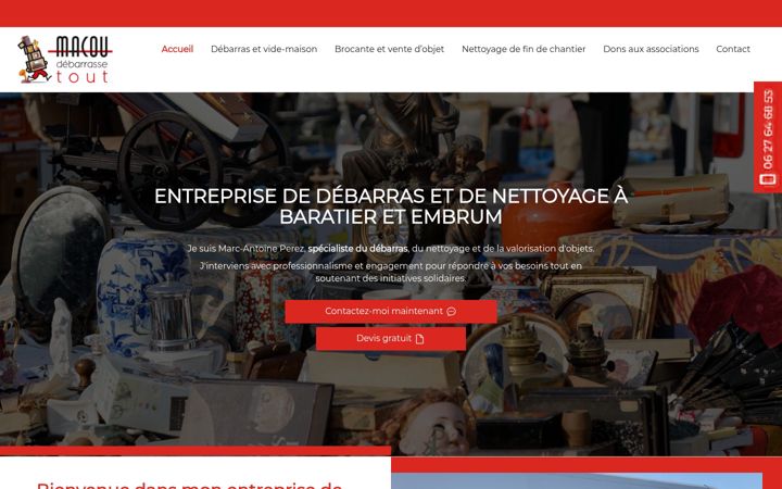 Screenshot of macou-debarrasse-tout05.fr