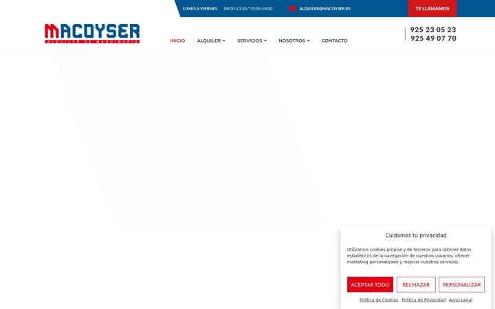 Screenshot of macoyser.es