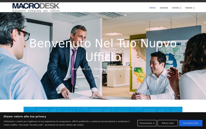 Screenshot of macrodesk.it