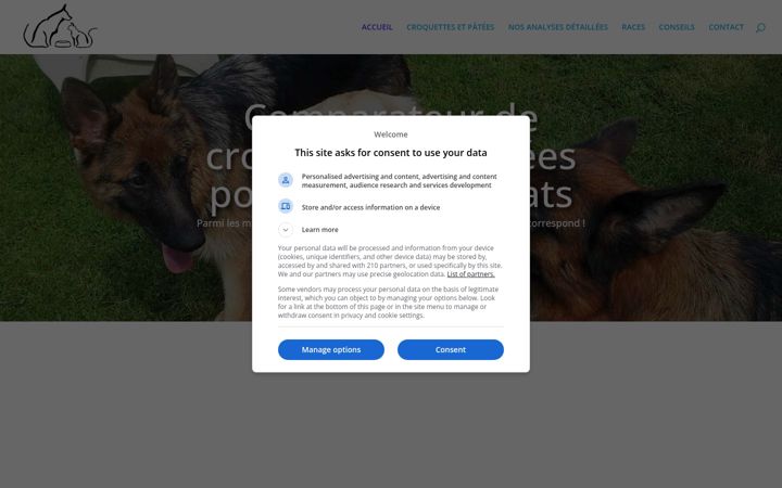 Screenshot of macroquette.com