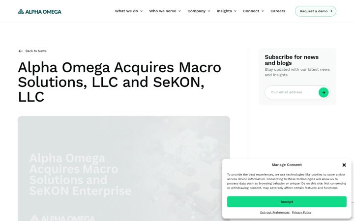 Screenshot of macrosolutions.com