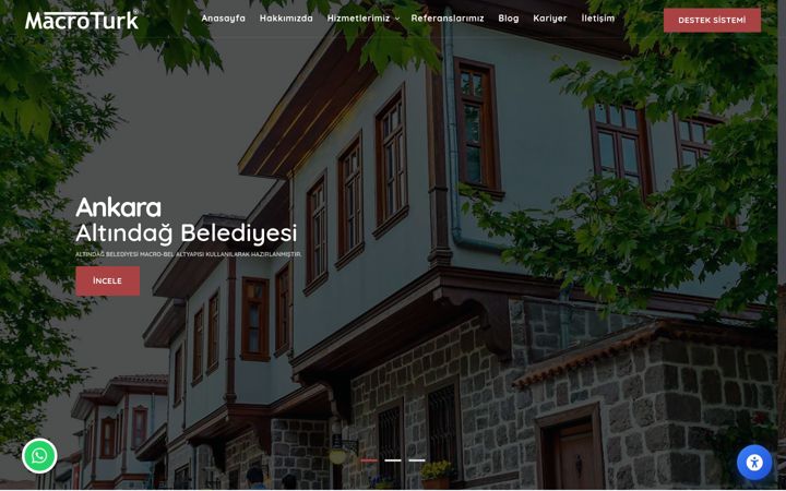 Screenshot of macroturk.com