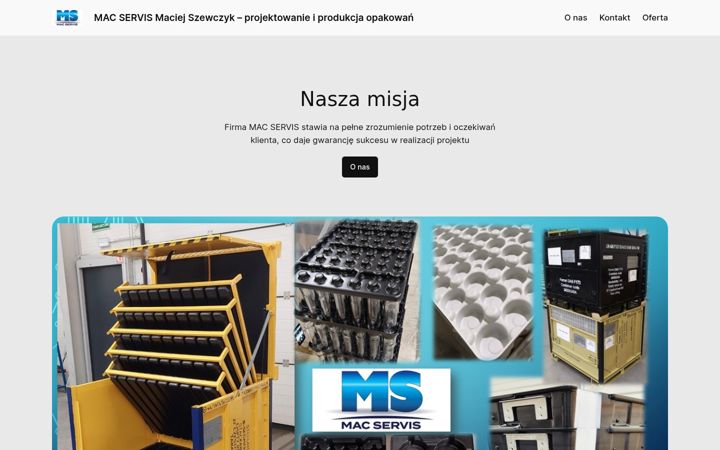 Screenshot of macservis.pl
