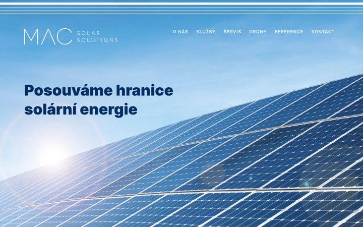 Screenshot of macsolar.eu
