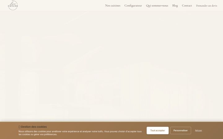 Screenshot of macuisinefacile.fr