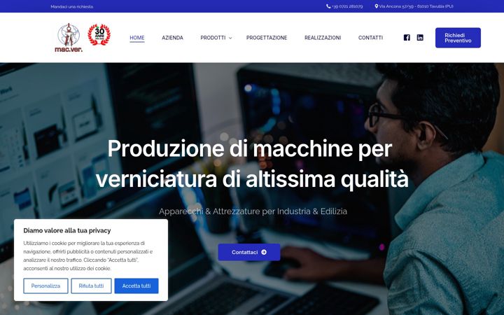 Screenshot of macver.com