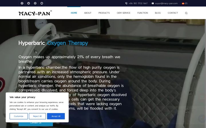 Screenshot of macypanhbot.com