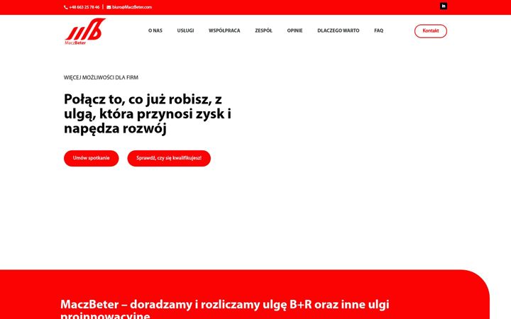 Screenshot of maczbeter.com