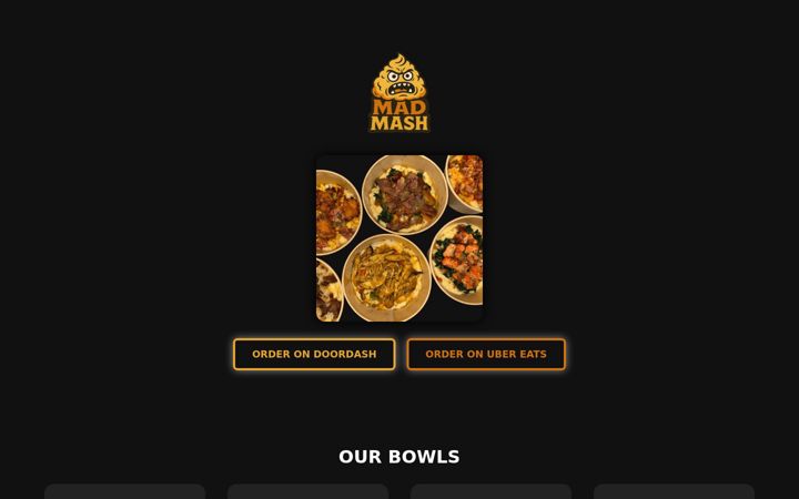 Screenshot of mad-mash.com