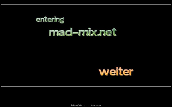 Screenshot of mad-mix.net
