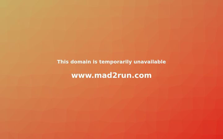 Screenshot of mad2run.com