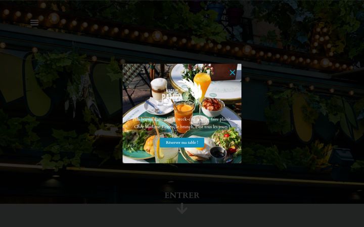 Screenshot of madame-pampa.fr