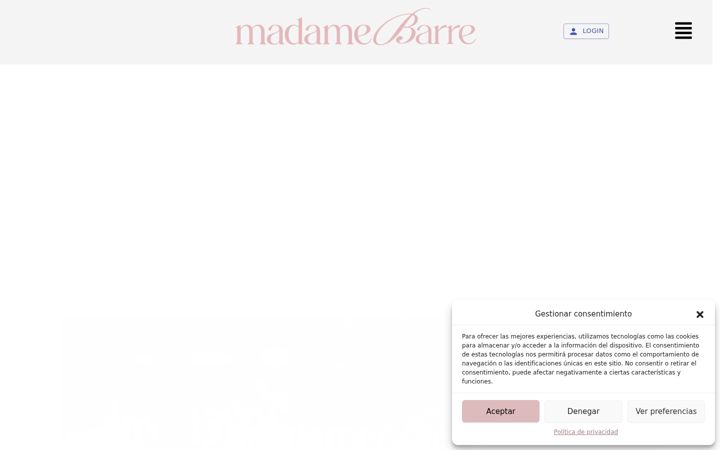 Screenshot of madamebarre.com
