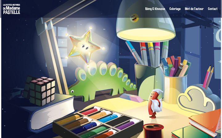 Screenshot of madamepastelle.com