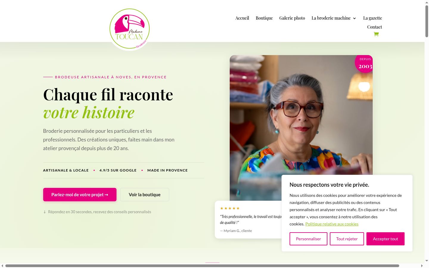 Sutikimo reklamjuostės, rodytos prieš bet kokią sąveiką, ekrano kopija