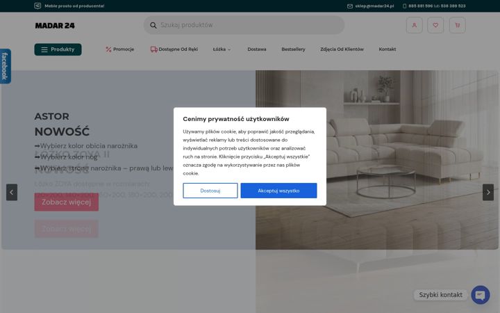 Screenshot of madar24.pl