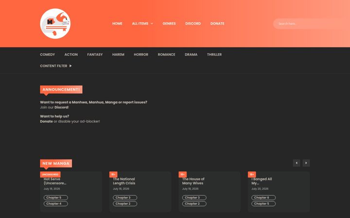 Screenshot of madaradex.org