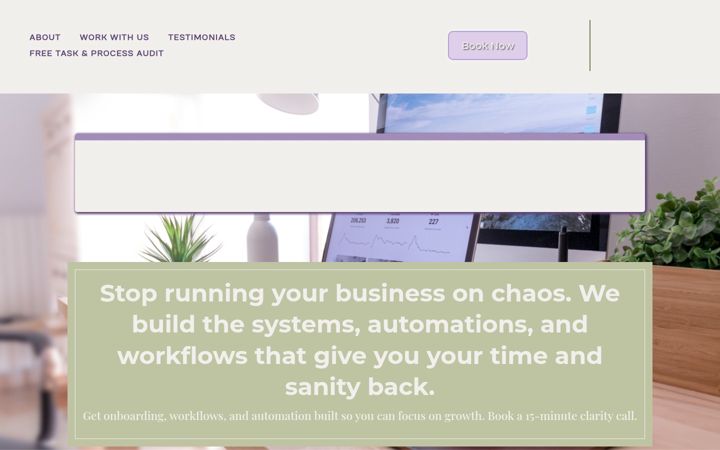Screenshot of maddenvirtualservices.com