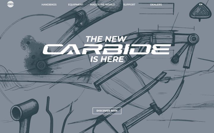 Screenshot of maddilinecycle.com