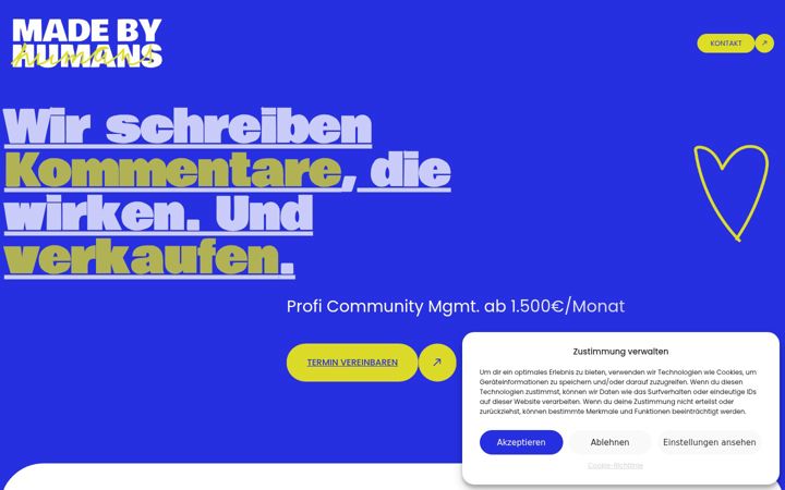 Screenshot of made-agency.de