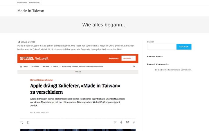 Screenshot of made-in-taiwan.org