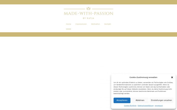 Screenshot of made-with-passion.de
