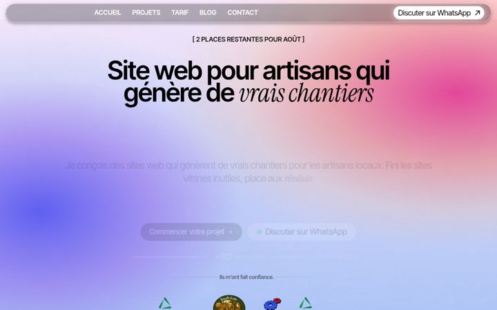 Screenshot of madebymatt.fr